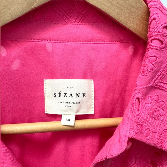 NWOT Sezane - Sol Dress Rose Pink - Size 38/US 6 - Picture 6 of 15